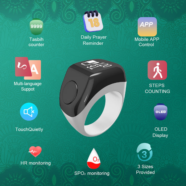 Zikr Smart Ring (F3)
